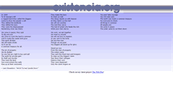 Desktop Screenshot of existencia.org